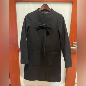 JCrew Wool Black coat
